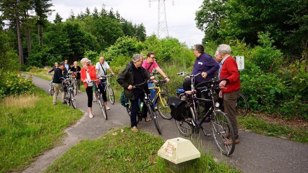 op de fiets